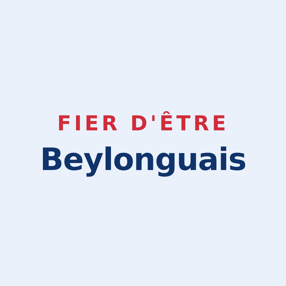 Sticker « Fier d'être Beylonguais » — design pour Beylongue