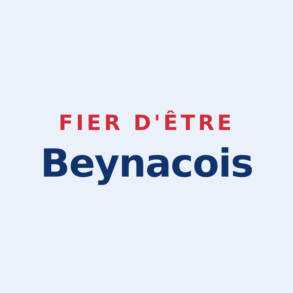 Sticker « Fier d'être Beynacois » — design pour Beynac