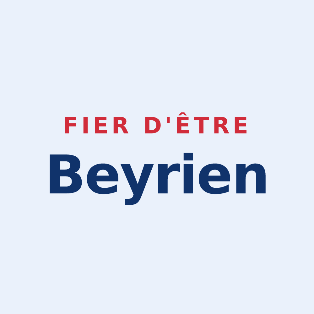 Sticker « Fier d'être Beyrien » — design pour Beyrie-en-Béarn