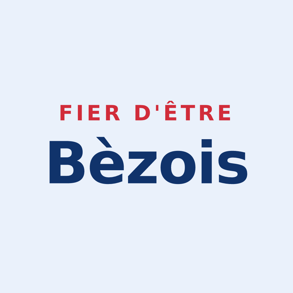 Sticker « Fier d'être Bèzois » — design pour Bèze