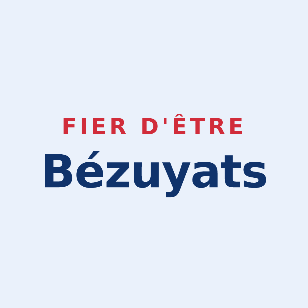 Sticker « Fier d'être Bézuyats » — design pour Bézu-le-Guéry