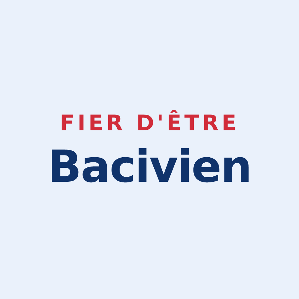 Sticker « Fier d'être Bacivien » — design pour Bézu-Saint-Éloi