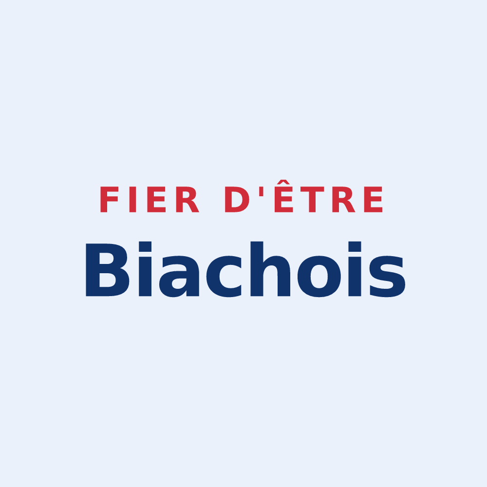 Sticker « Fier d'être Biachois » — design pour Biaches