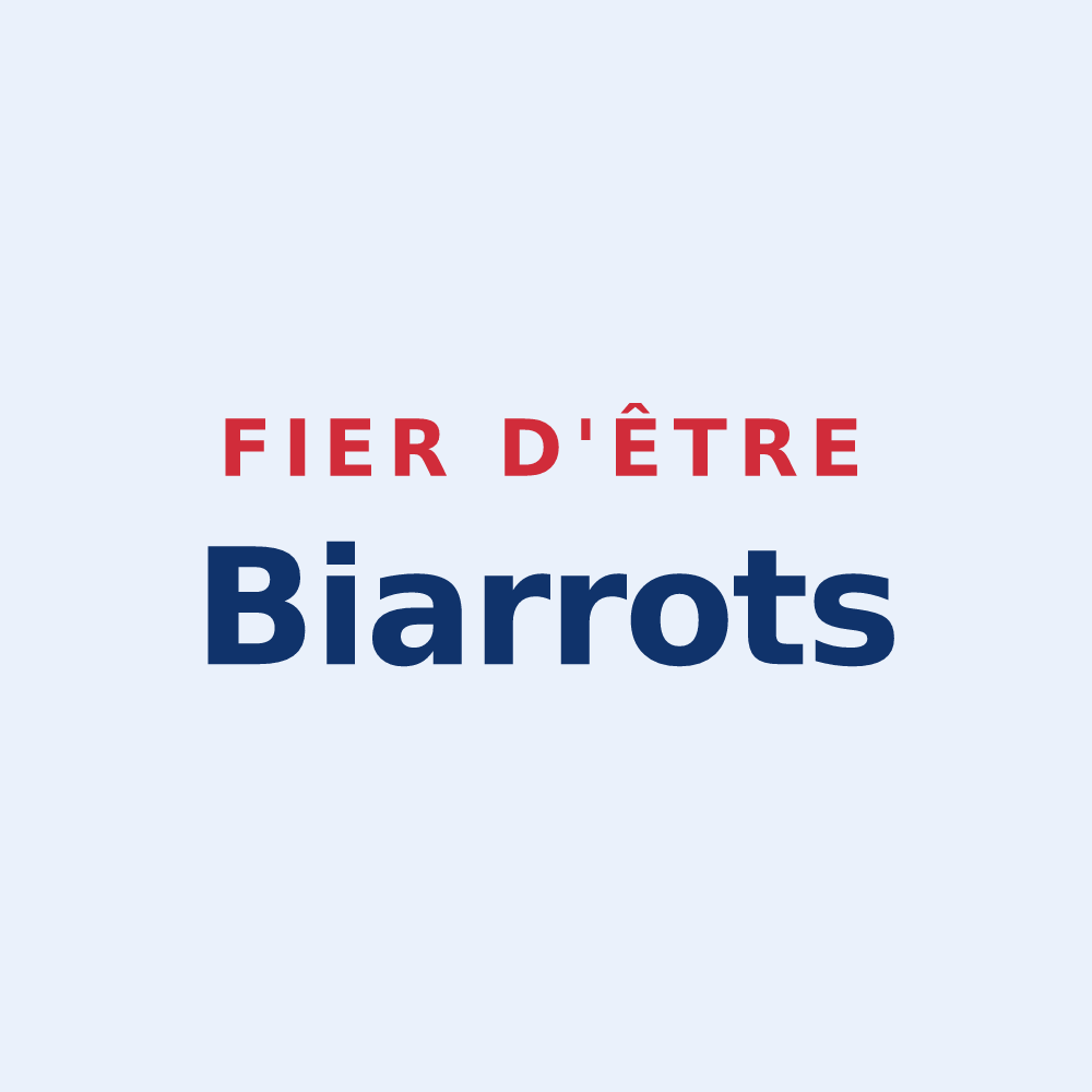Sticker « Fier d'être Biarrots » — design pour Biarritz