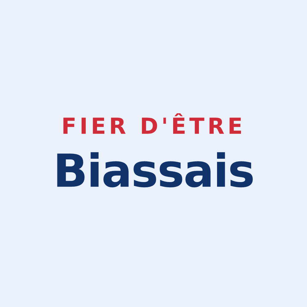 Sticker « Fier d'être Biassais » — design pour Bias