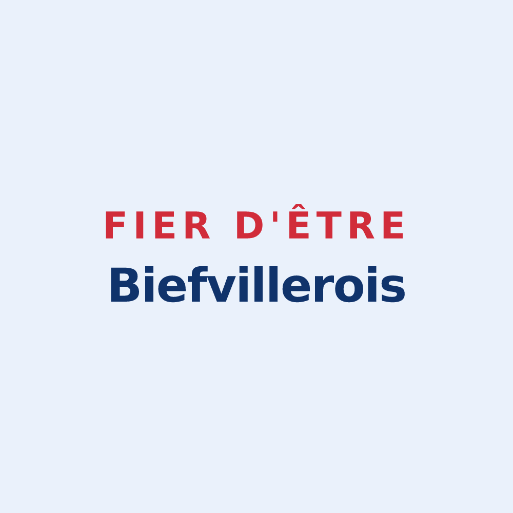 Sticker « Fier d'être Biefvillerois » — design pour Biefvillers-lès-Bapaume