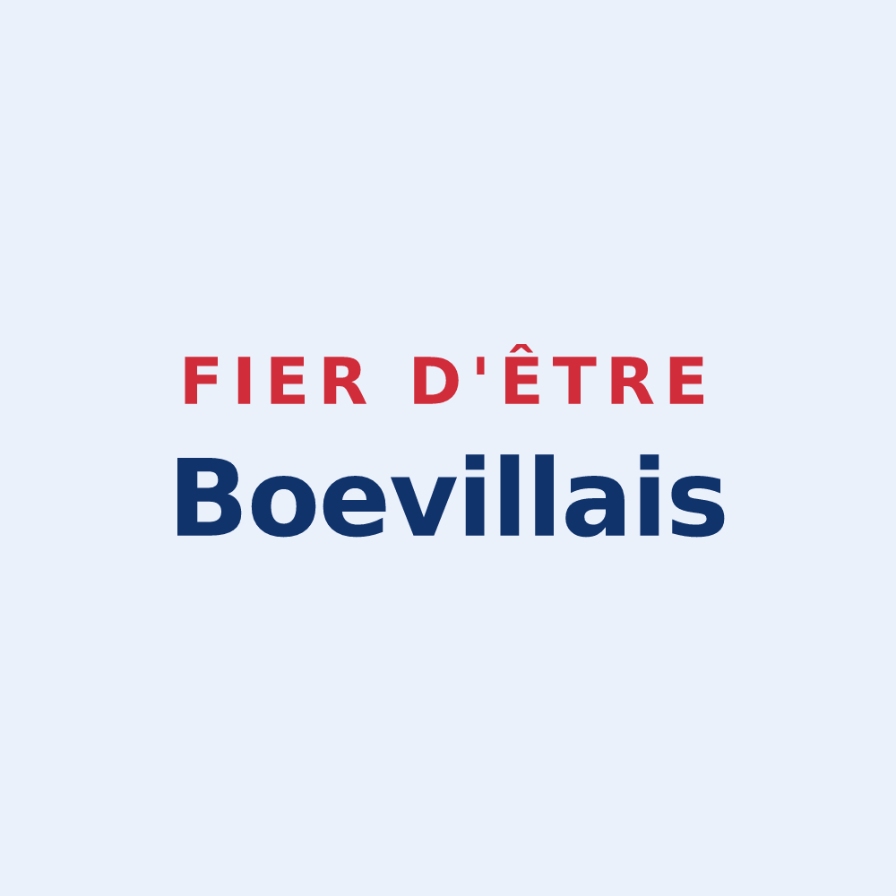 Sticker « Fier d'être Boevillais » — design pour Biéville-Beuville