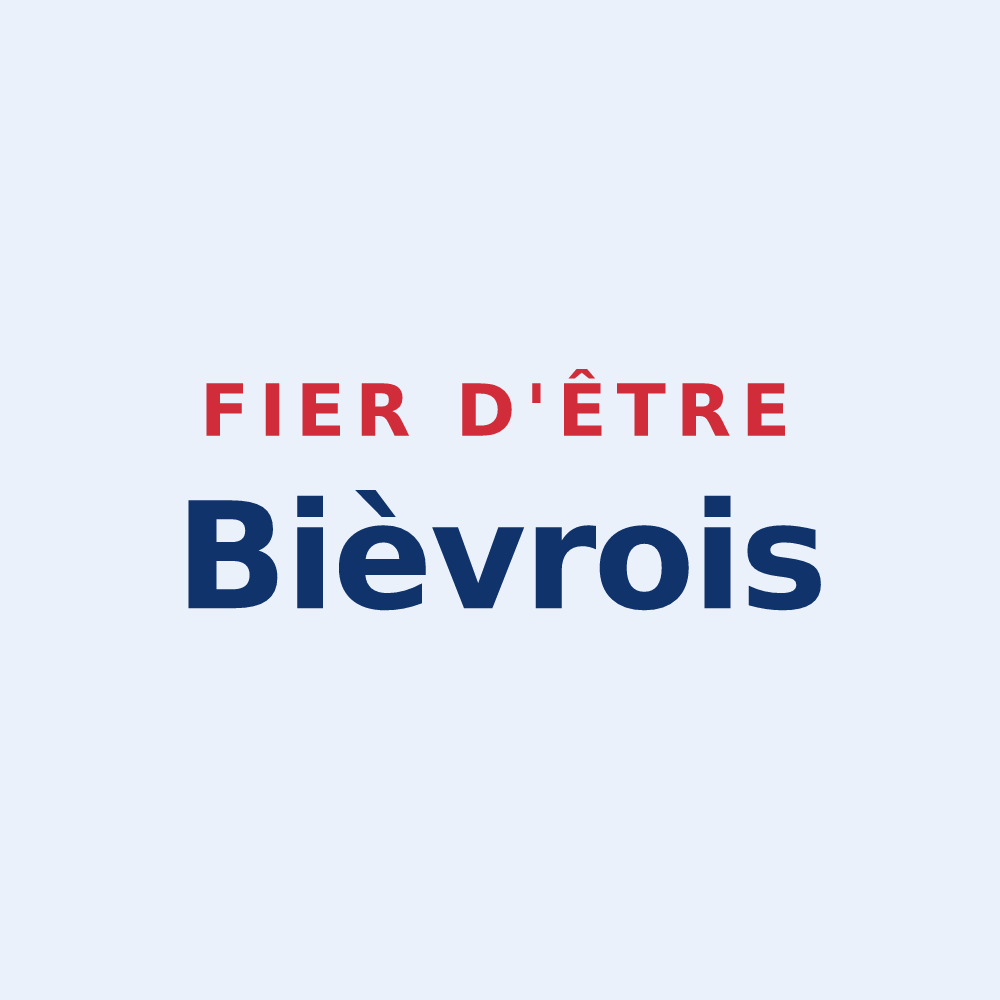 Sticker « Fier d'être Bièvrois » — design pour Bièvres