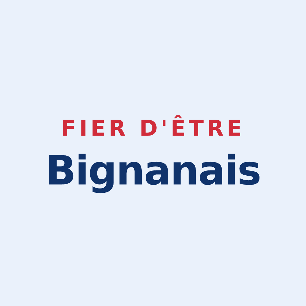 Sticker « Fier d'être Bignanais » — design pour Bignan