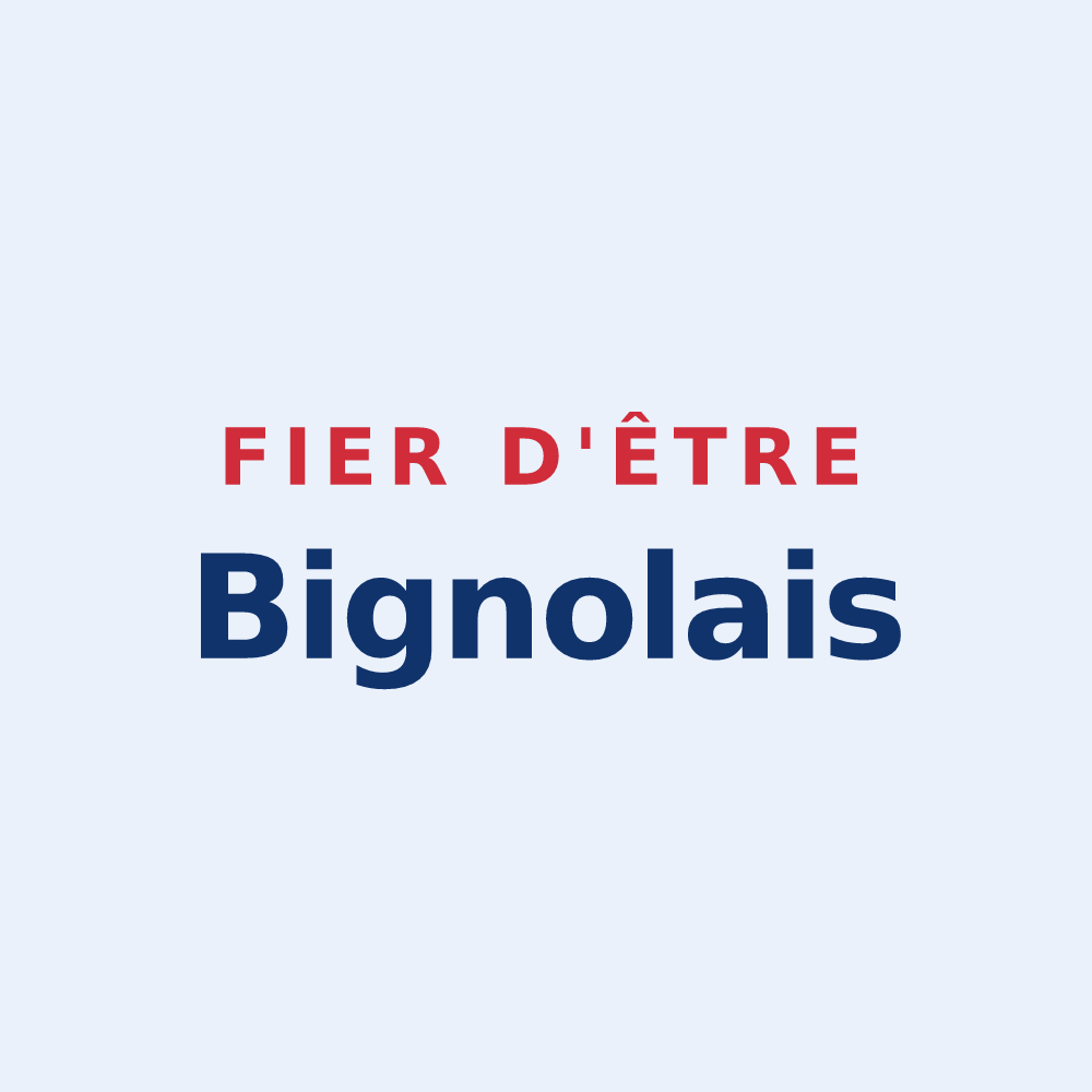 Sticker « Fier d'être Bignolais » — design pour Bignoux
