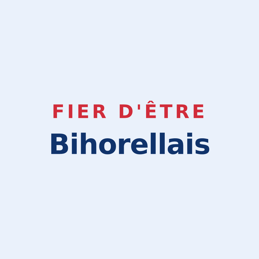 Sticker « Fier d'être Bihorellais » — design pour Bihorel