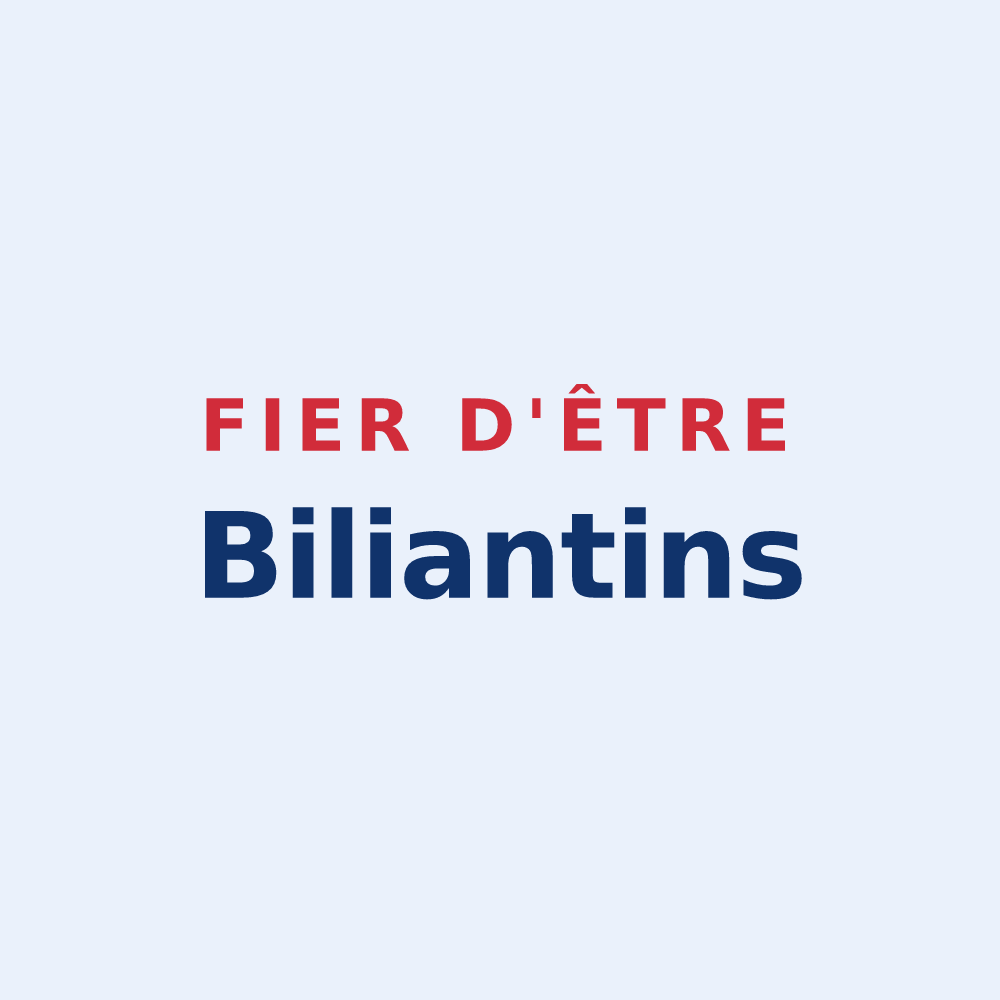 Sticker « Fier d'être Biliantins » — design pour Bilieu