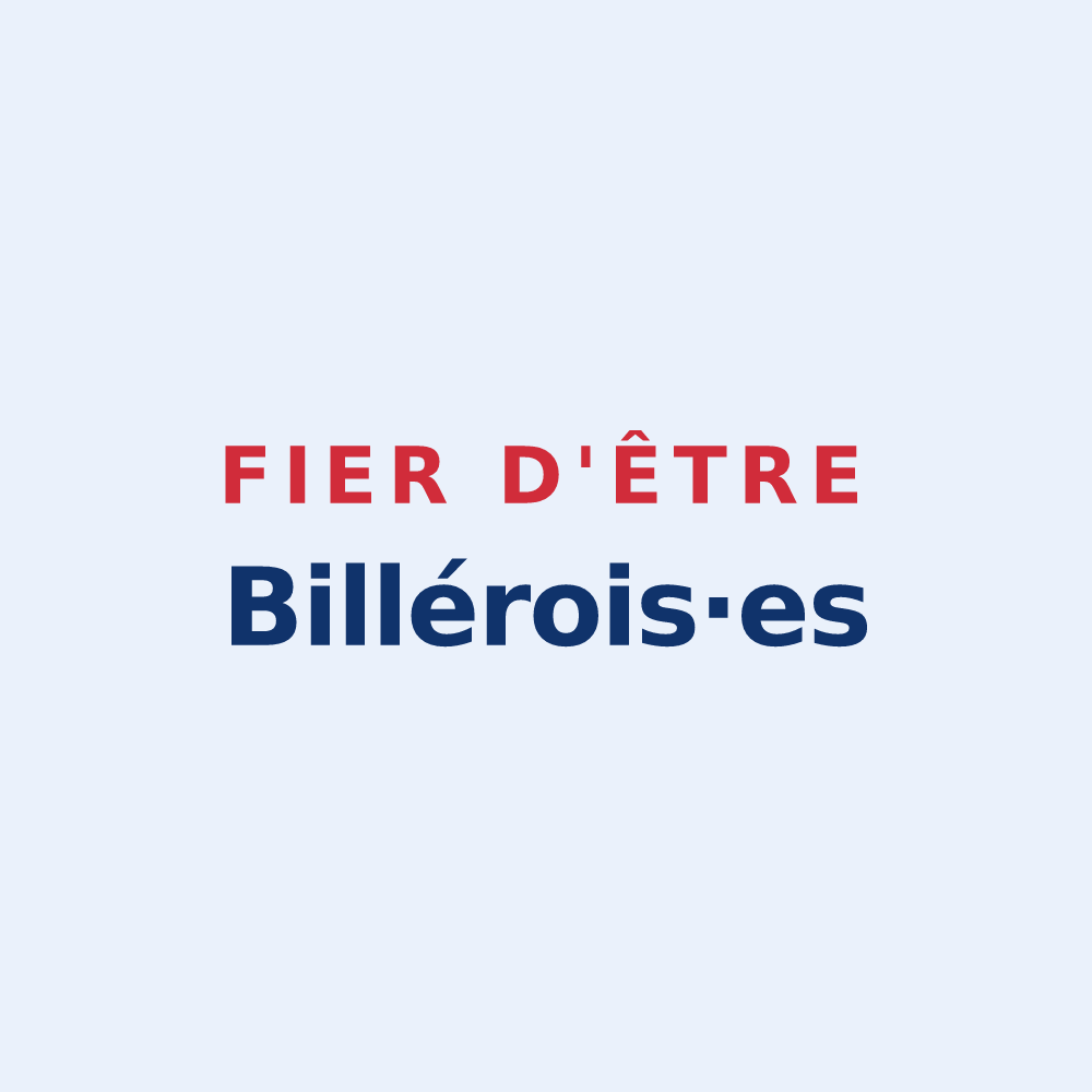 Sticker « Fier d'être Billérois·es » — design pour Billère