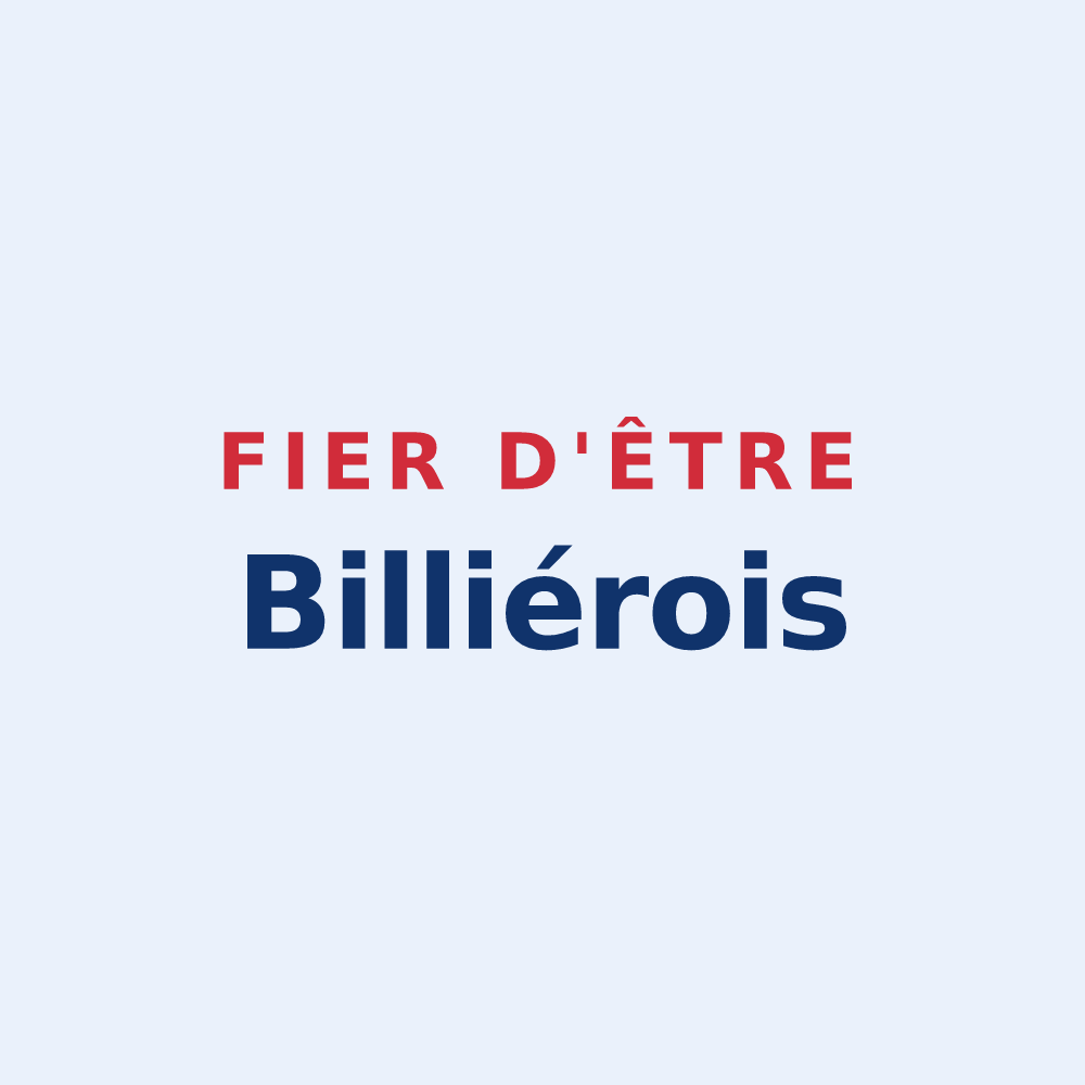 Sticker « Fier d'être Billiérois » — design pour Billière