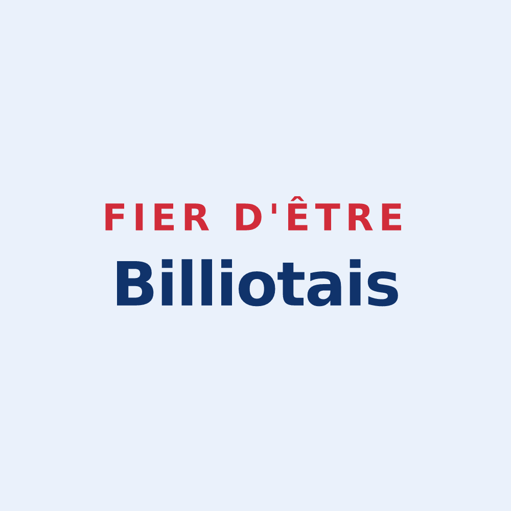 Sticker « Fier d'être Billiotais » — design pour Billio