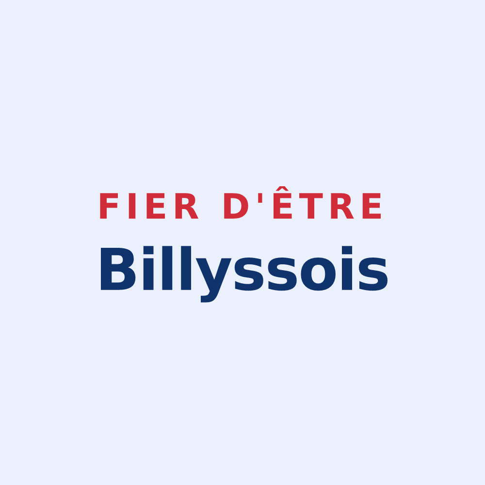 Sticker « Fier d'être Billyssois » — design pour Billy