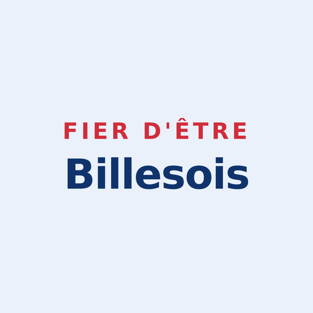 Sticker « Fier d'être Billesois » — design pour Billy-sous-Mangiennes