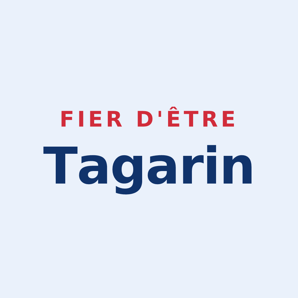 Sticker « Fier d'être Tagarin » — design pour Binic-Étables-sur-Mer