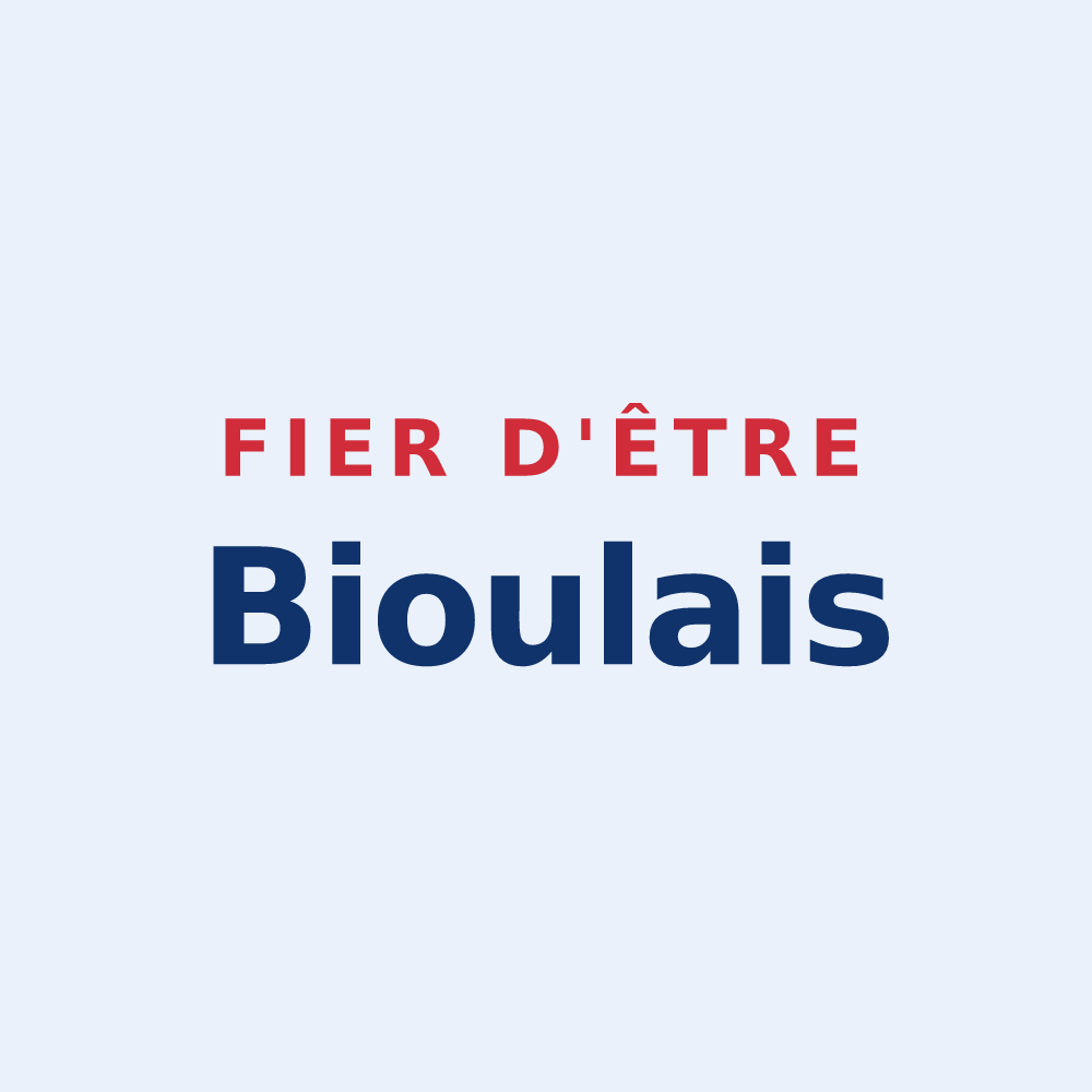 Sticker « Fier d'être Bioulais » — design pour Bioule