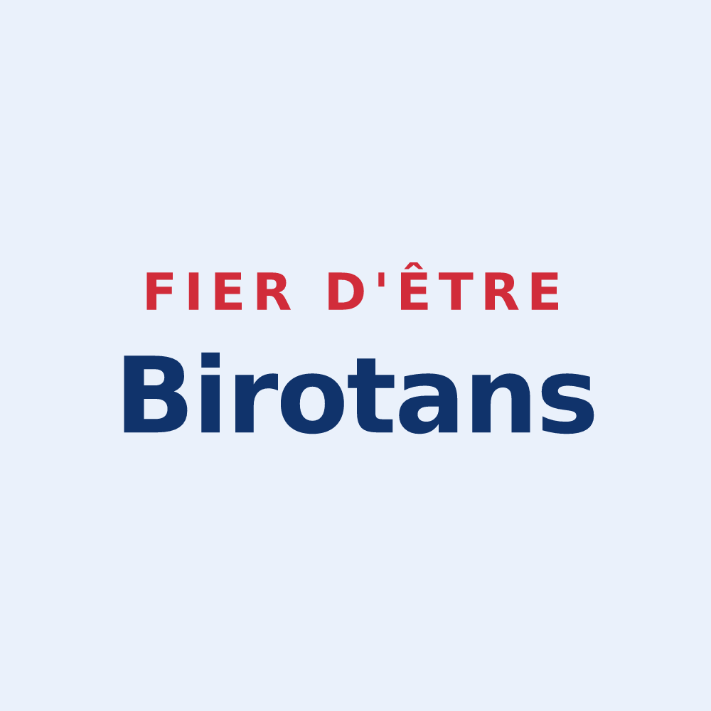 Sticker « Fier d'être Birotans » — design pour Birieux