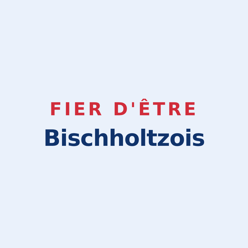 Sticker « Fier d'être Bischholtzois » — design pour Bischholtz