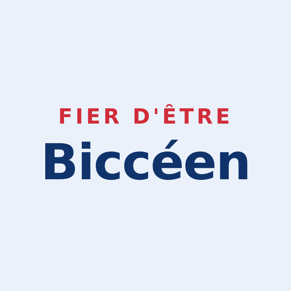 Sticker « Fier d'être Biccéen » — design pour Bissey-la-Côte