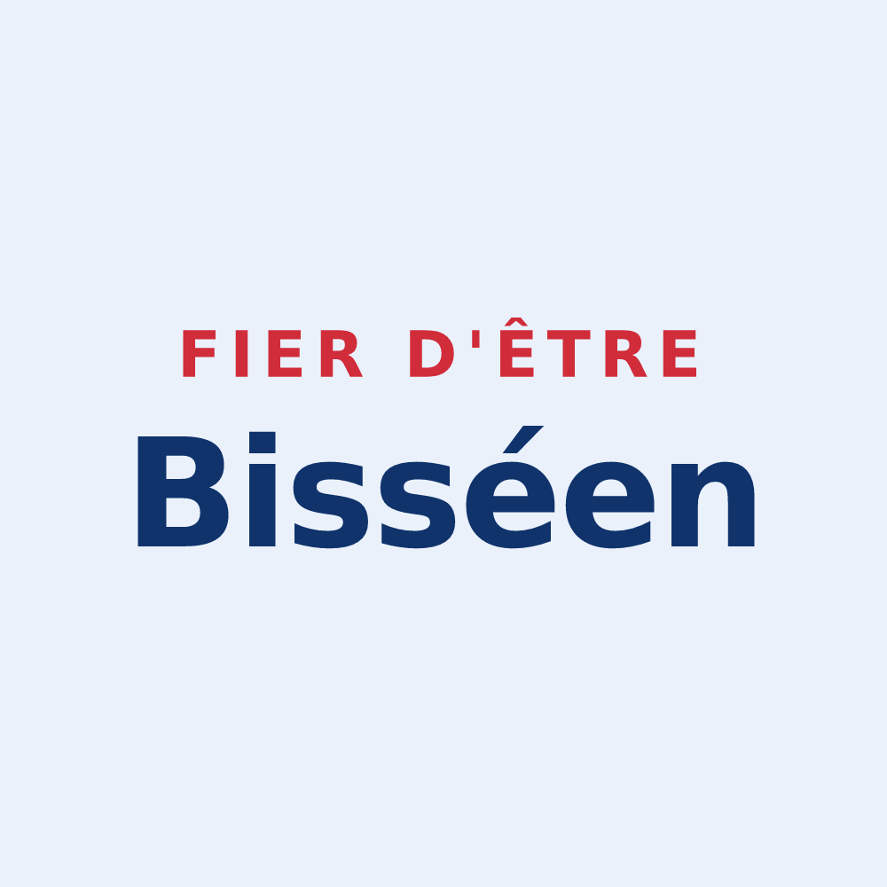 Sticker « Fier d'être Bisséen » — design pour Bissey-la-Pierre