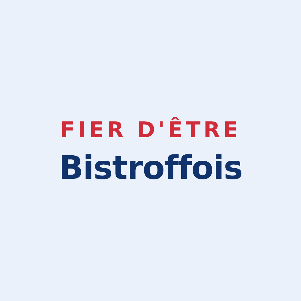 Sticker « Fier d'être Bistroffois » — design pour Bistroff