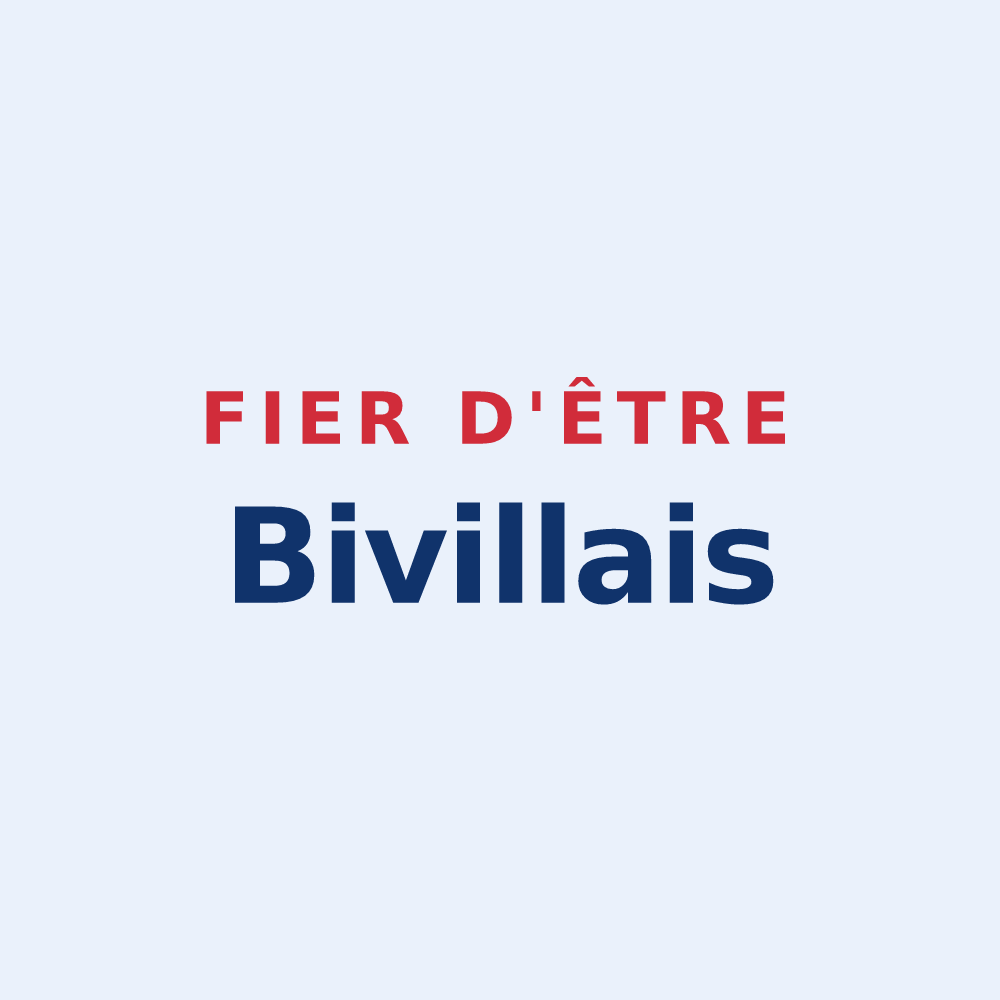 Sticker « Fier d'être Bivillais » — design pour Biville-la-Rivière