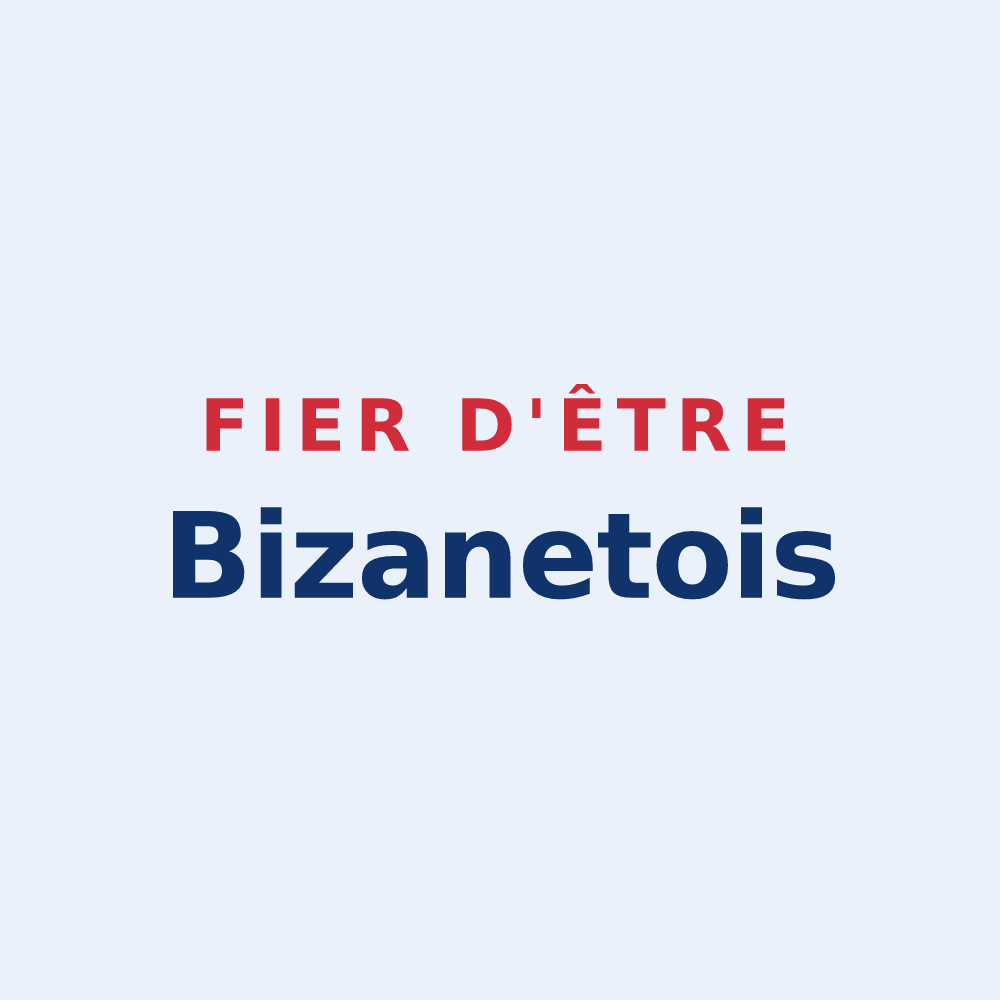 Sticker « Fier d'être Bizanetois » — design pour Bizanet