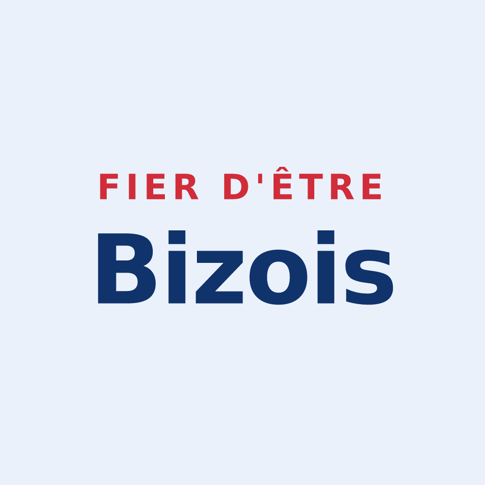 Sticker « Fier d'être Bizois » — design pour Bize
