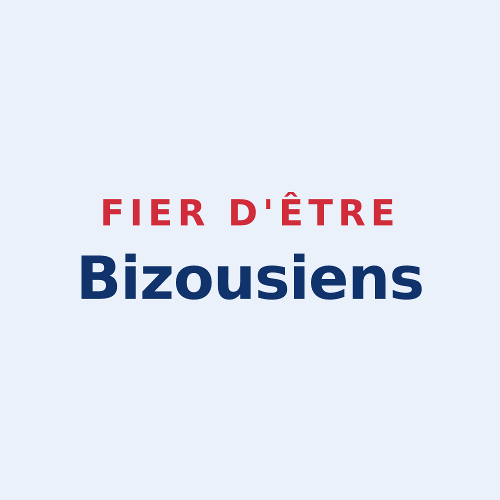 Sticker « Fier d'être Bizousiens » — design pour Bizous