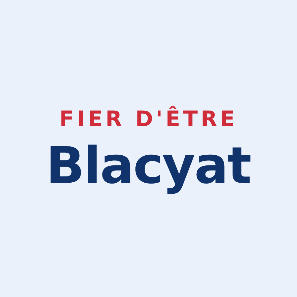 Sticker « Fier d'être Blacyat » — design pour Blacy