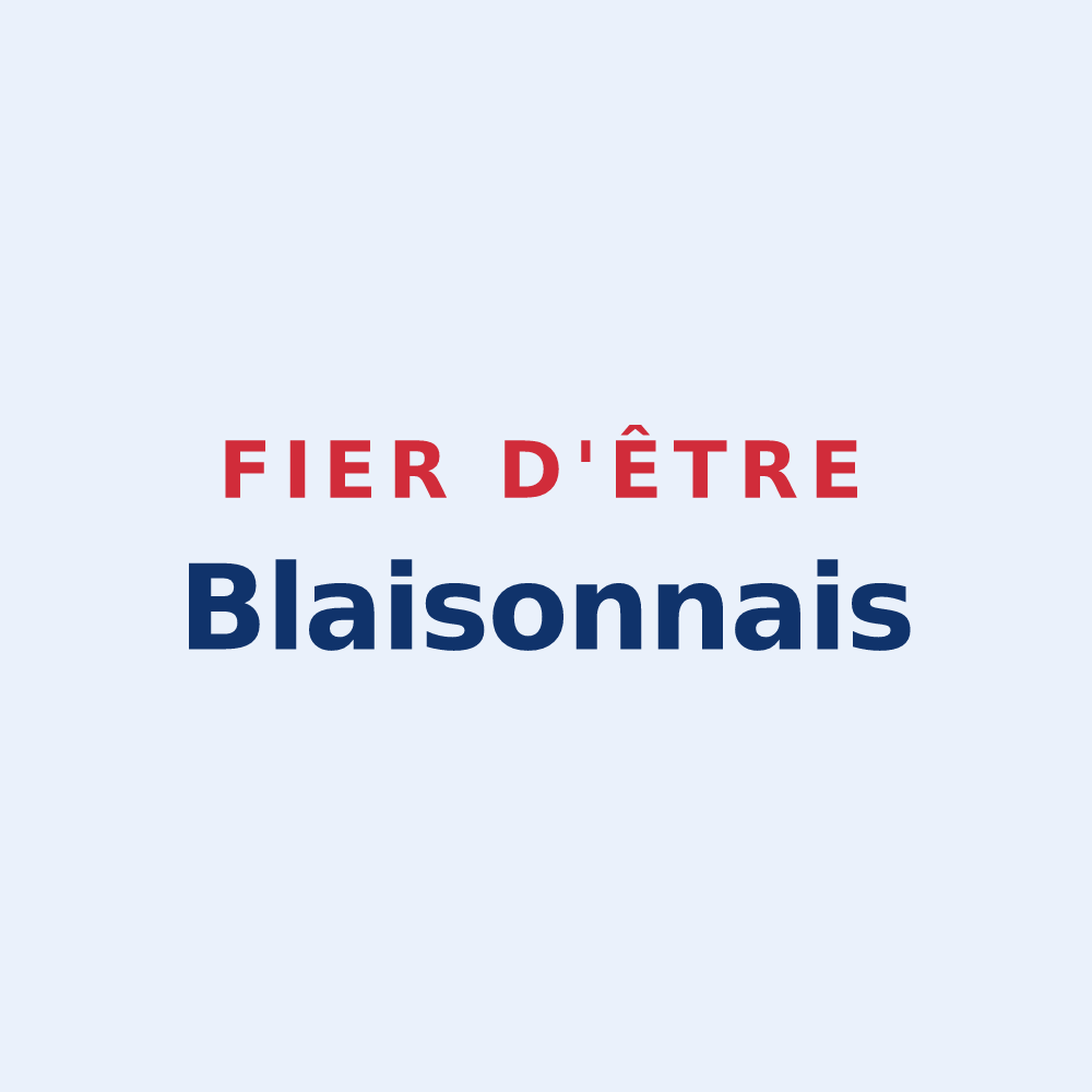 Sticker « Fier d'être Blaisonnais » — design pour Blaison-Saint-Sulpice