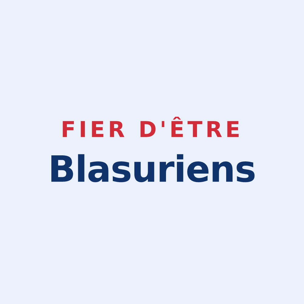 Sticker « Fier d'être Blasuriens » — design pour Blaru