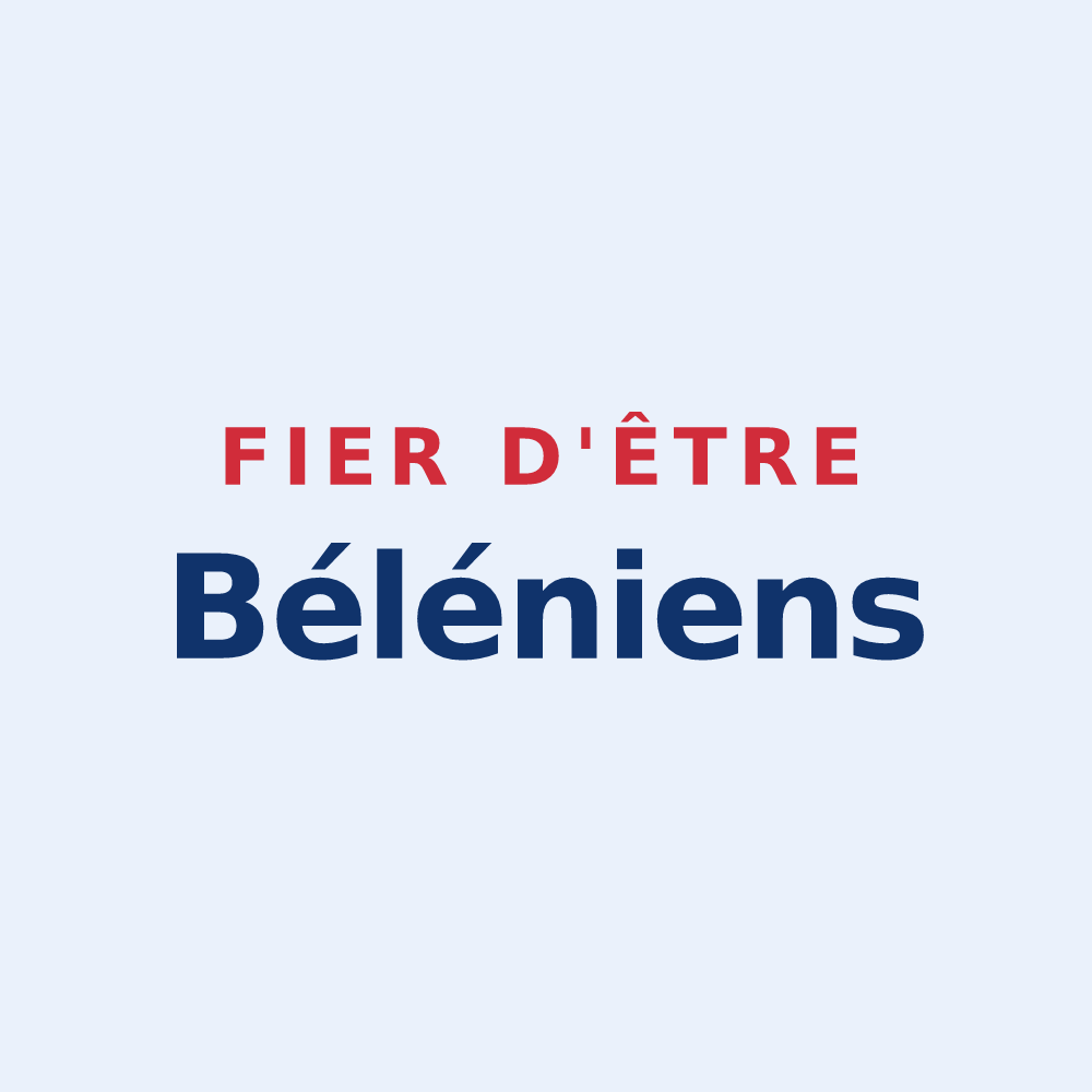 Sticker « Fier d'être Béléniens » — design pour Blénod-lès-Toul
