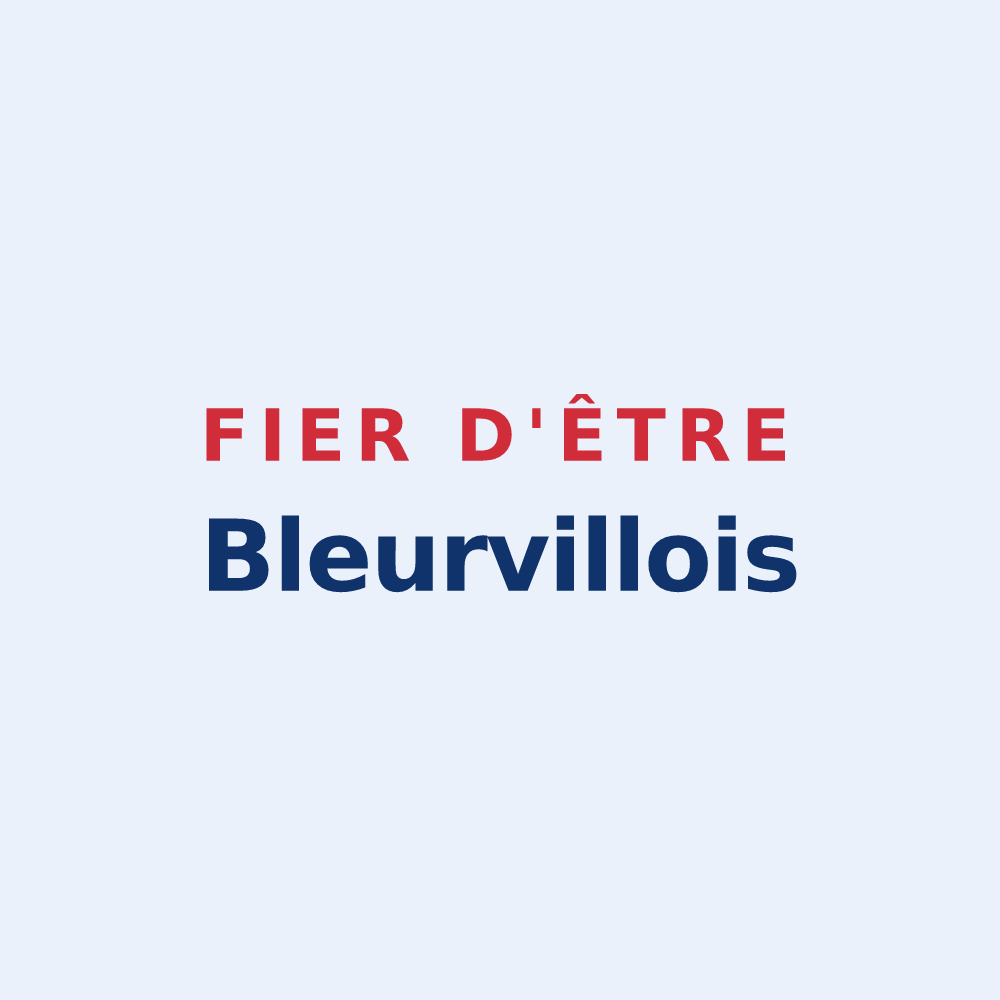 Sticker « Fier d'être Bleurvillois » — design pour Bleurville