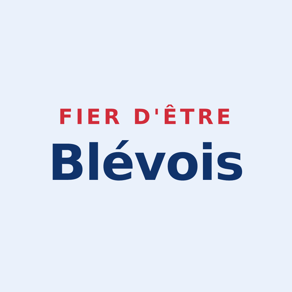 Sticker « Fier d'être Blévois » — design pour Blèves