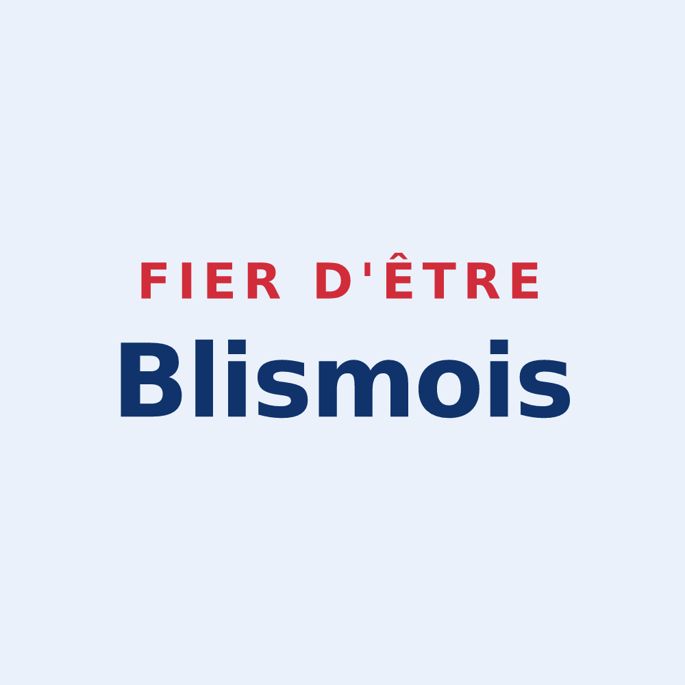 Sticker « Fier d'être Blismois » — design pour Blismes