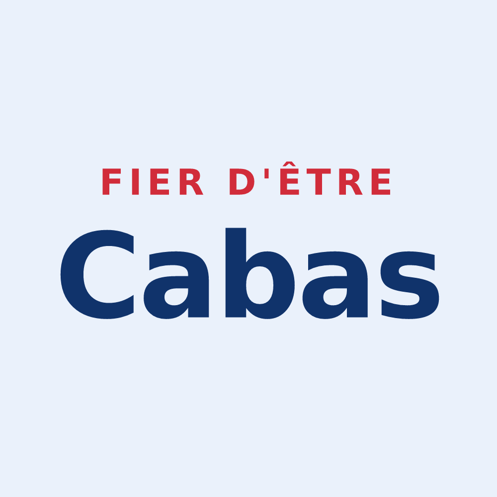 Sticker « Fier d'être Cabas » — design pour Blye