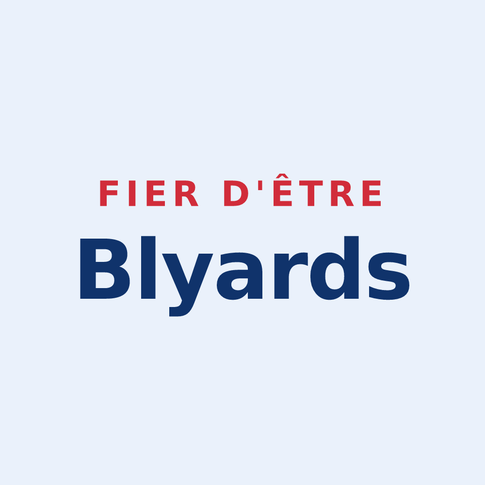 Sticker « Fier d'être Blyards » — design pour Blyes