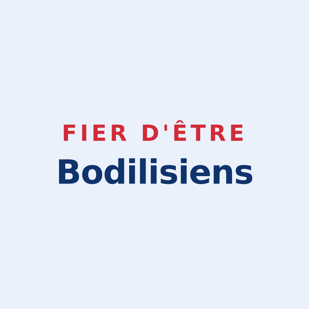 Sticker « Fier d'être Bodilisiens » — design pour Bodilis