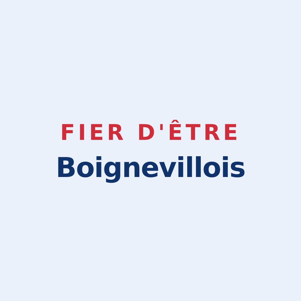 Sticker « Fier d'être Boignevillois » — design pour Boigneville
