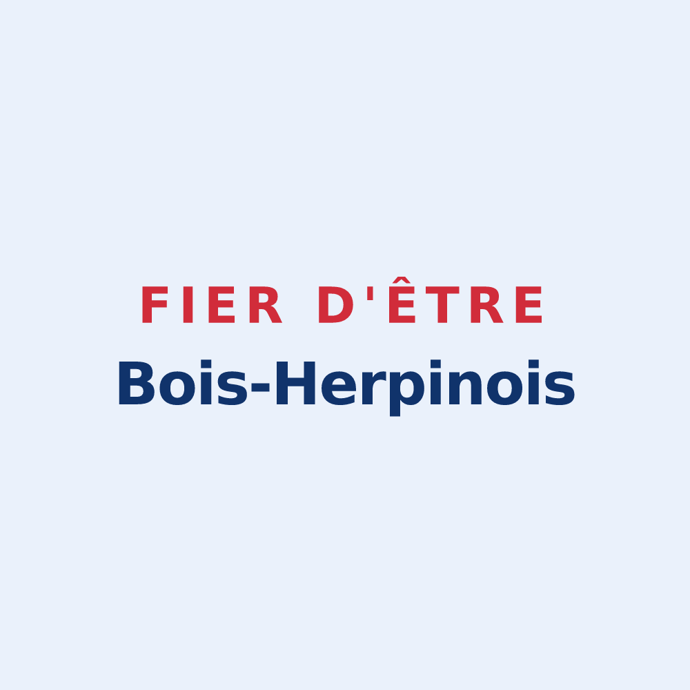 Sticker « Fier d'être Bois-Herpinois » — design pour Bois-Herpin