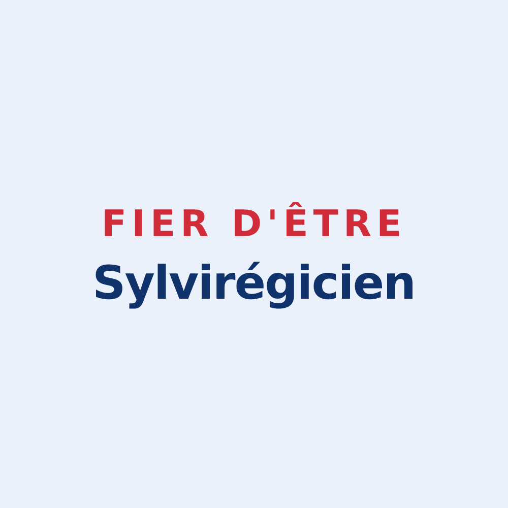 Sticker « Fier d'être Sylvirégicien » — design pour Bois-le-Roi