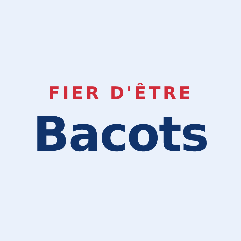 Sticker « Fier d'être Bacots » — design pour Bois-le-Roi