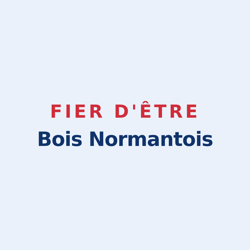 Sticker « Fier d'être Bois Normantois » — design pour Bois-Normand-près-Lyre