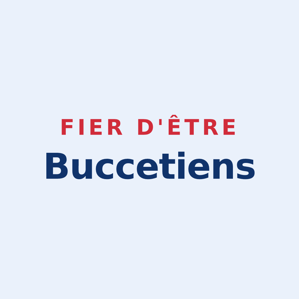 Sticker « Fier d'être Buccetiens » — design pour Boissay