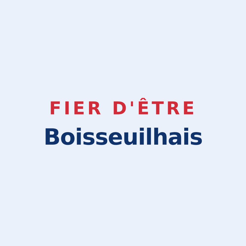 Sticker « Fier d'être Boisseuilhais » — design pour Boisseuilh
