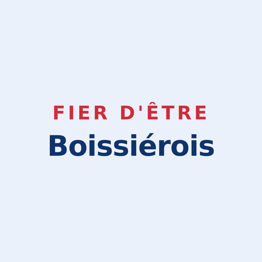 Sticker « Fier d'être Boissiérois » — design pour Boissières